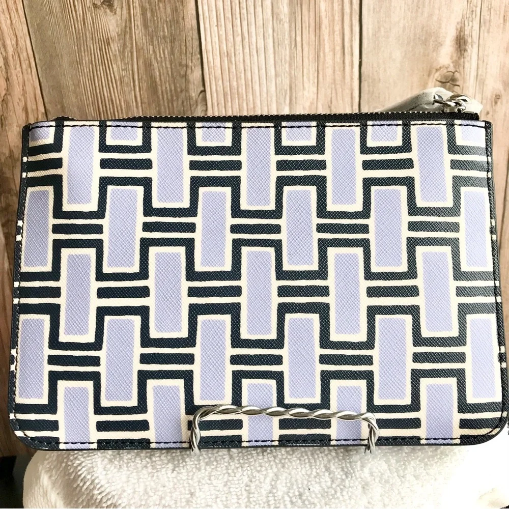 🆕Kate Spade Shore Street Forest Geo Wristlet